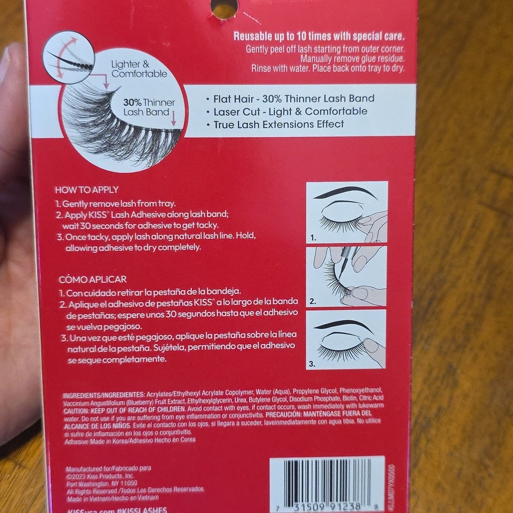 Kiss Lash Couture Luxtensions - Velvet, Cashmere, Satin - Picture 5 of 5